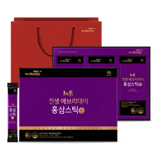 대상웰라이프 진생 에브리데이 홍삼스틱 순 30포 (1개)_이미지
