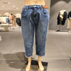 보니스팍스 뒷밴딩 배기 데님 팬츠 B1G15DSL040
