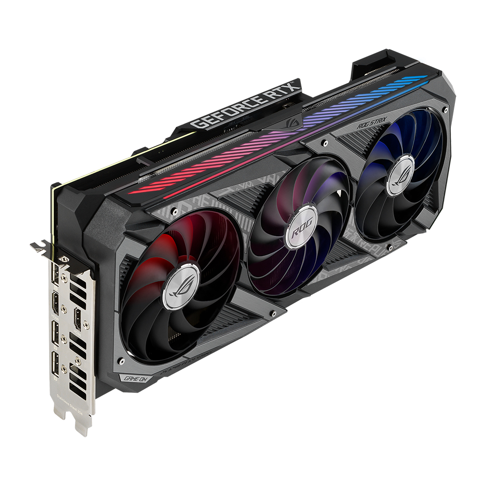 ASUS ROG STRIX ������ RTX 3060 Ti O8G GAMING OC D6 8GB