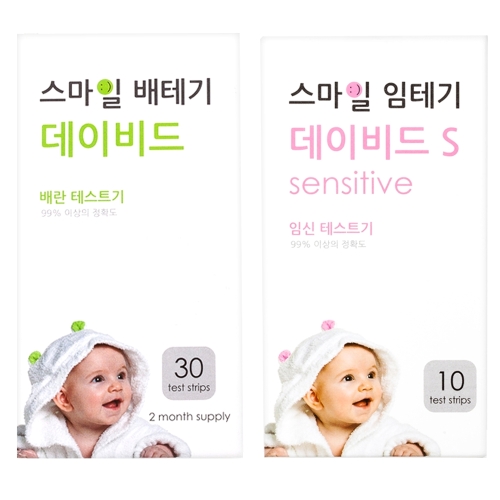 스마일랩 데이비드 배란테스트기 30개+ 임신테스트기 10개이미지입니다. 누르면 해당 게시물로 새창이동합니다.