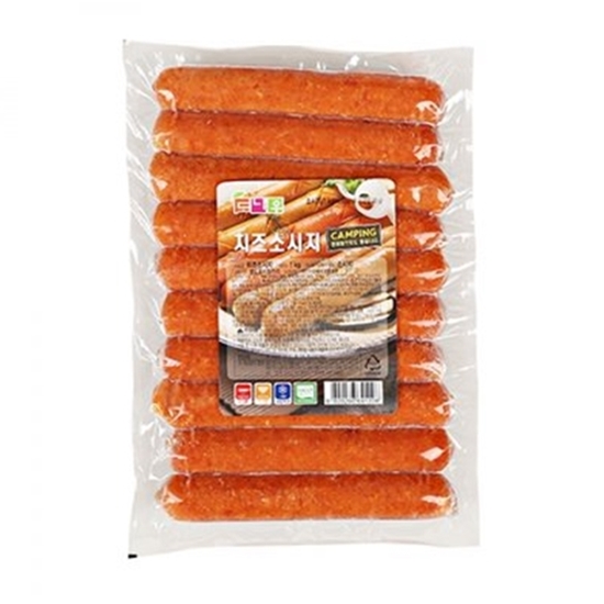 에스앤비푸드 도나우 치즈 소시지 1kg (10개)_이미지