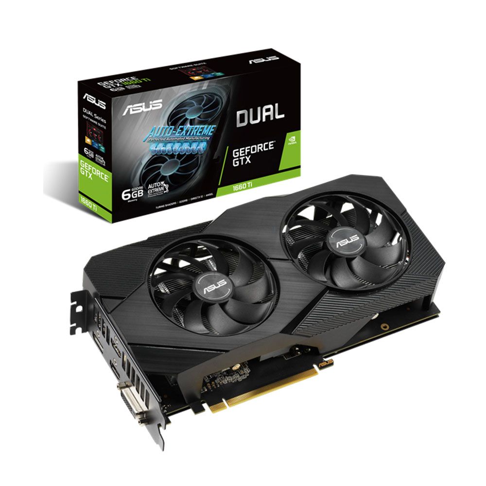ASUS DUAL 지포스 GTX 1660 Ti 6G EVO D6 6GB_이미지