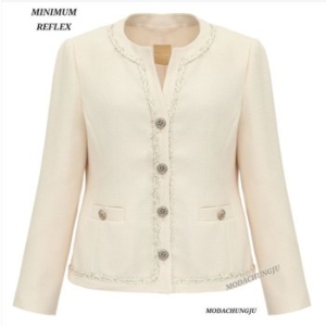 엠디 라인 트위드 자켓 MYCAWJ8170CR_CJ_이미지