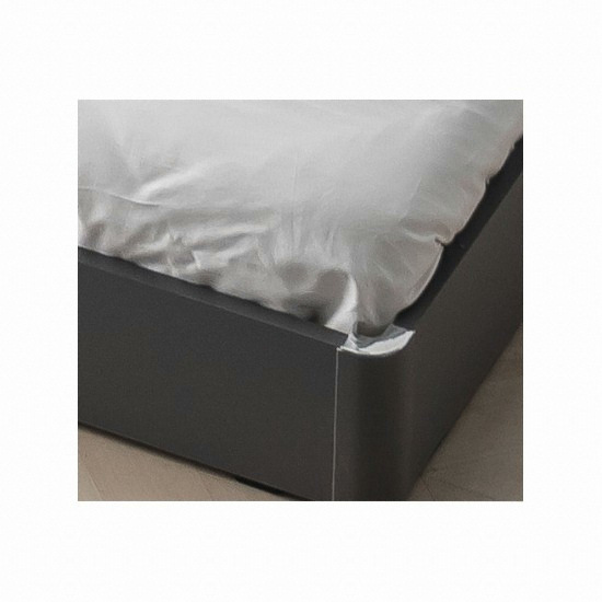 동서가구 라임 수납헤드 저상형 LED침대 SS (양면본넬스프링)_이미지