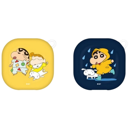 코쿼드 갤럭시 버즈2 프로 짱구는 못말려 필링 하드 케이스 (정품)_이미지