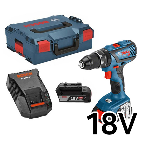 보쉬 GSB 18V-28 (3.0Ah, 배터리 2개)_이미지