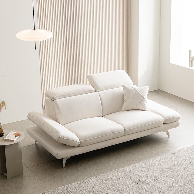 채우리 푹쉼 마일라 아쿠아텍스 패브릭 소파 3인용 (스툴별도)