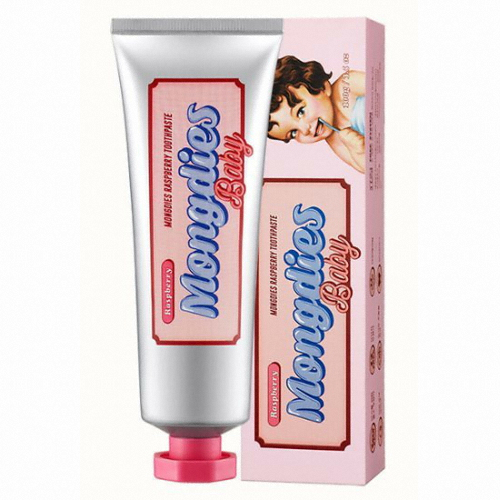 몽디에스 라즈베리 베이비 치약 100g (2개)_이미지