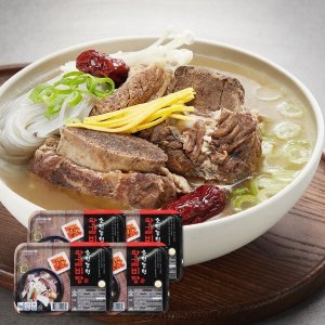 왕갈비탕 1kgx4팩 총 4kg 4개 1kg