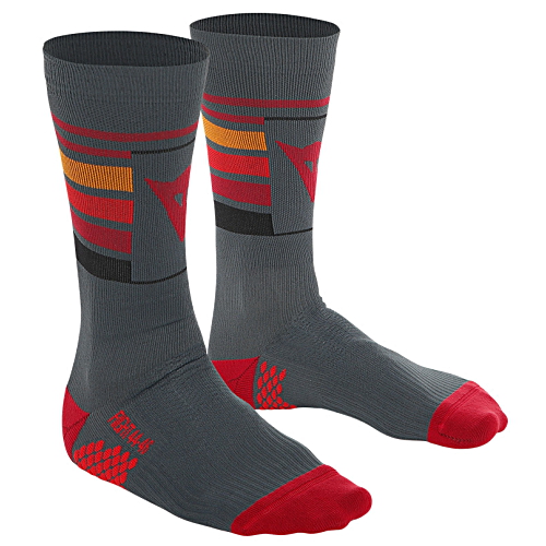 다이네즈 HG HALLERBOS 양말 (그레이 레드)_이미지