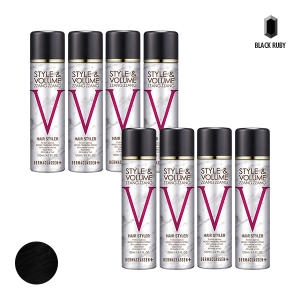 더마클라센 스타일앤 볼륨짱짱 흑채 스프레이 블랙 120ml (8개)_이미지