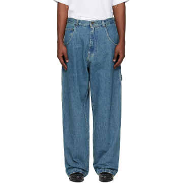 VETEMENTS 블루 힙합 데님 진 ME76DP085N1 T_이미지