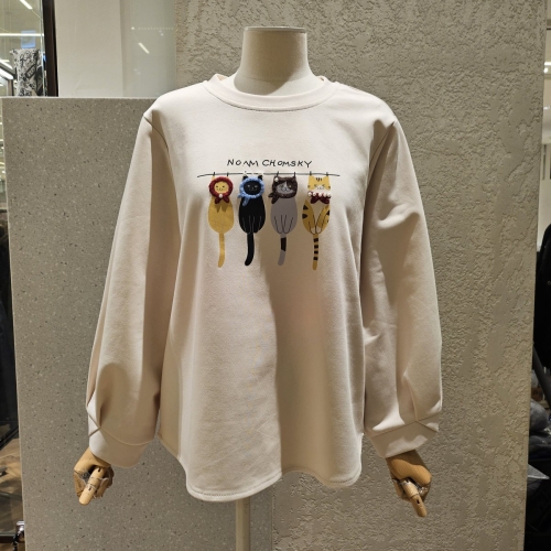 메종블랑쉬 진주배색티셔츠 M261JTS202D_이미지