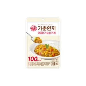 오뚜기 가뿐한끼 매콤닭가슴살카레 130g (5개)_이미지