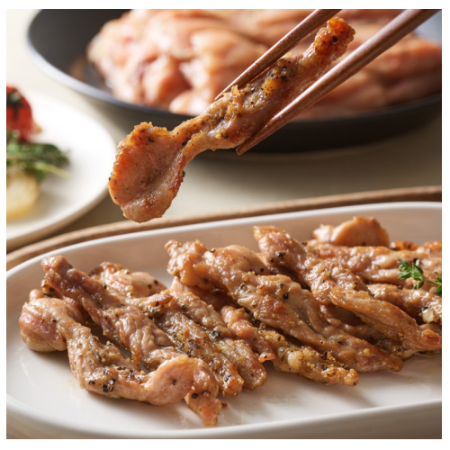 유가네 닭목살 소금구이 300g (3개)_이미지