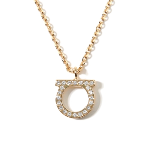 페라가모 간치니 크리스탈 NEW 76 0132 01 696656 목걸이