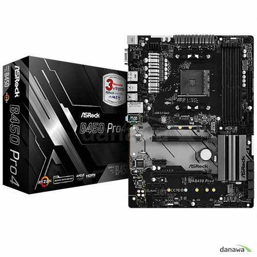 ASRock B450 PRO4 에즈윈