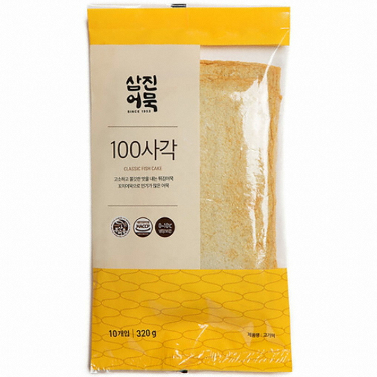 100사각 320g