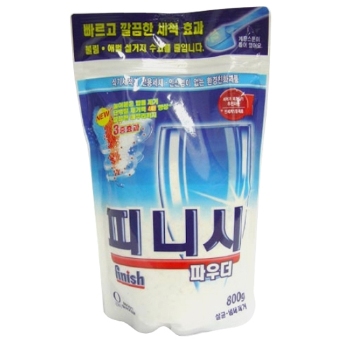 피니시 식기세척기 전용세제 파우더 리필 800g (3개)_이미지