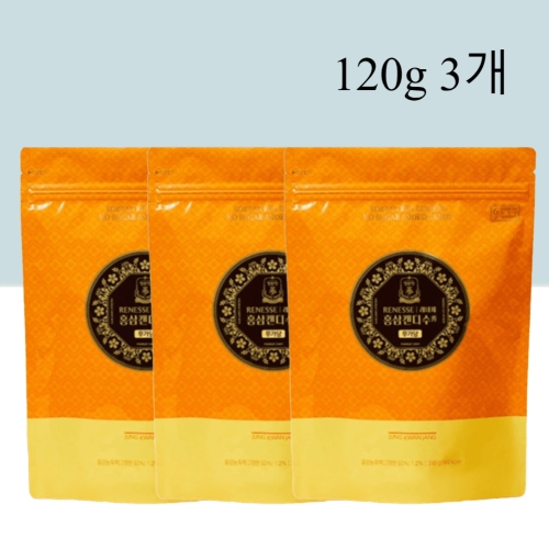 한국인삼공사 정관장 레네세 홍삼캔디 수(秀) 120g (3개)