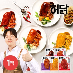 허닭 허닭FIT 저당 소스 통 닭가슴살 100g 5종 (1개)_이미지
