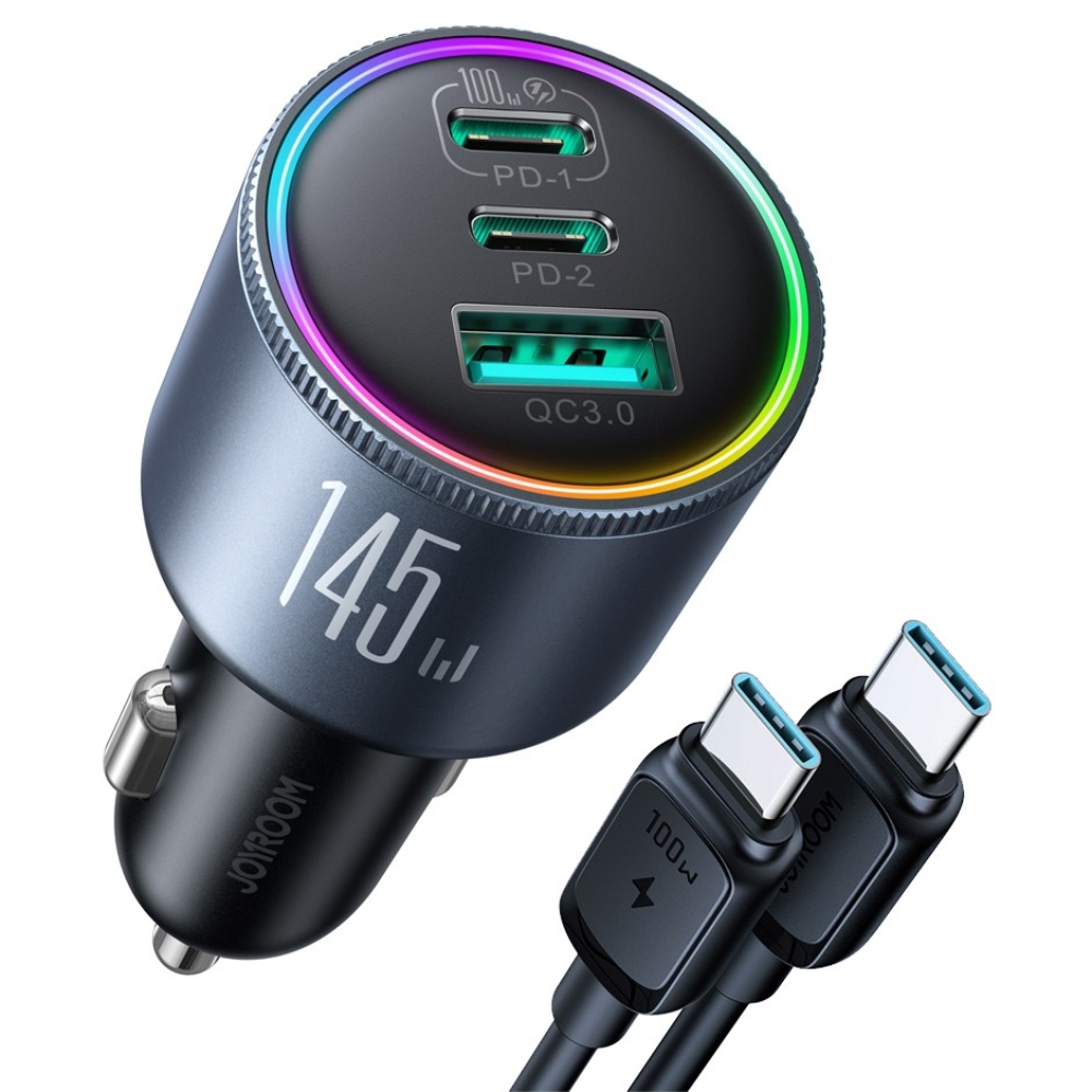 에어그립 조이룸 145W 3포트 차량용 초고속 충전기