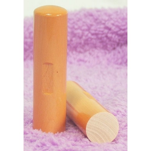 [불명] 목도장 12mm 도장 인감도장 목환봉  원형