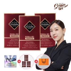 그레인온 파로효소 레드 캡슐레이션 3g 30포 (3개)