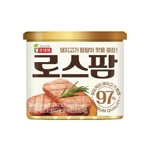 롯데푸드 롯데햄 로스팜 97% 340g (5개)