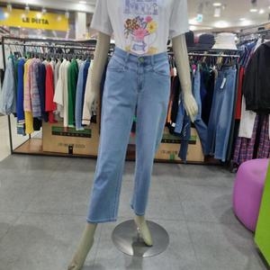 베네통 애플아울렛/ 뒷밴딩 사선 포켓 데님 팬츠/BADPA9531