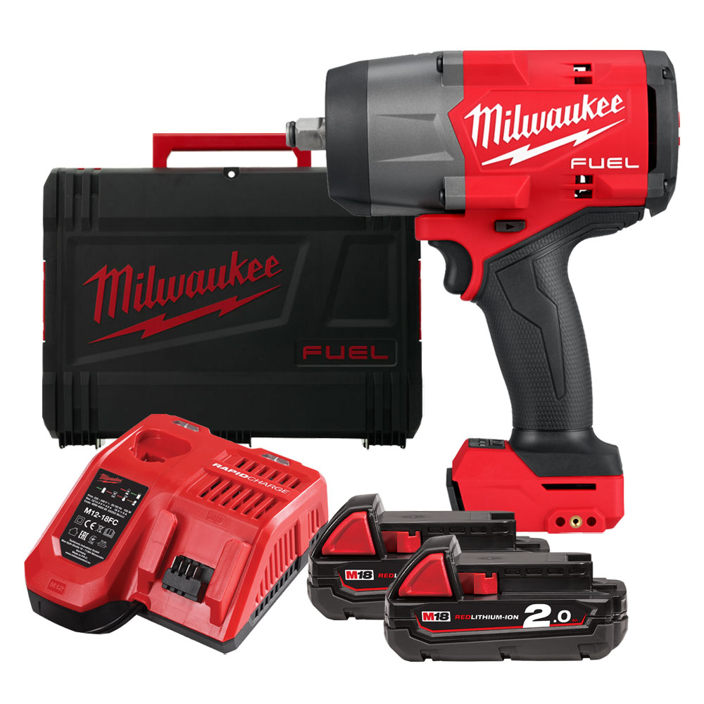 밀워키 M18 FHIW2F12 (2.0Ah, 배터리 2개)_이미지