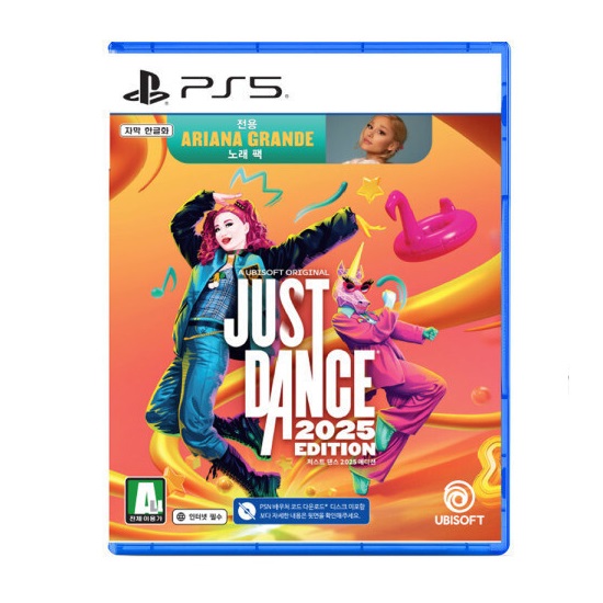 유비소프트 저스트 댄스 2025 한글판 (PS5, 패키지코드)