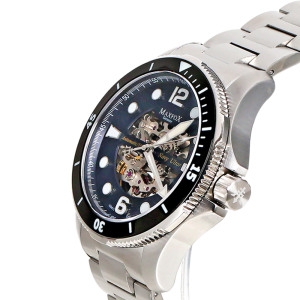Maxfox&Co. Europe Gm �������� MAXFOX MF7307PA Navy Ultor / ���̹����� ���̷��� �����ƽ 10ATM 100���� ���_25�� �ֽŻ�