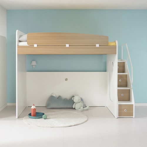 꿈꾸는요셉 이지 EG120 계단형 벙커침대 SS