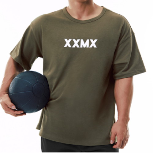 오버핏 듀얼라이트 숏슬리브 XMMST02H2