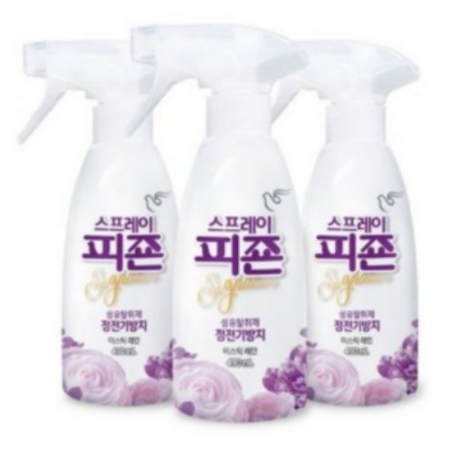 피죤 ㅤ시그니처 섬유탈취제 미스틱 레인 490ml (3개)_이미지
