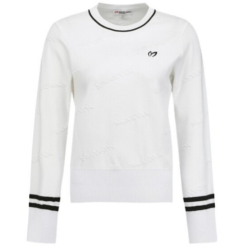 마스터바니에디션 부클 로고 패턴 긴팔 니트 421D1SR003 (IV, 아이보리)_이미지
