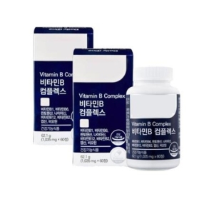 아틀란틱에센셜 데일리원 비타민B 컴플렉스 60정 2개이미지입니다. 누르면 해당 게시물로 새창이동합니다.