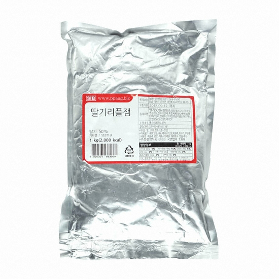 선인 SIB 딸기 리플잼 1kg (1개)