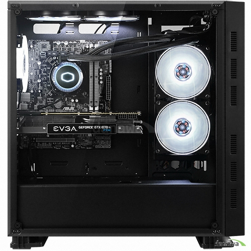 대양케이스 NEXT Rev.2 화이트 RING LED 강화유리_이미지