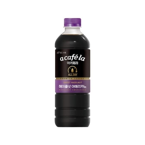 빙그레 아카페라 올데이 헤이즐넛 아메리카노 1L (1개)