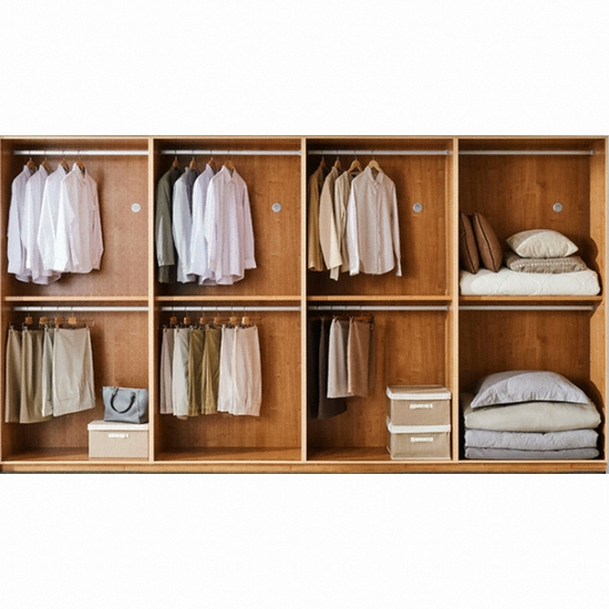 한샘 그랑 사피아블랙 붙박이장 (220cm)_이미지