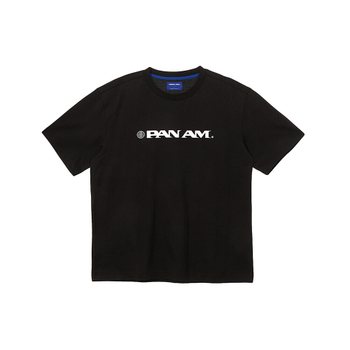 폰트 로고 티셔츠 PRBCRT11360BK-W