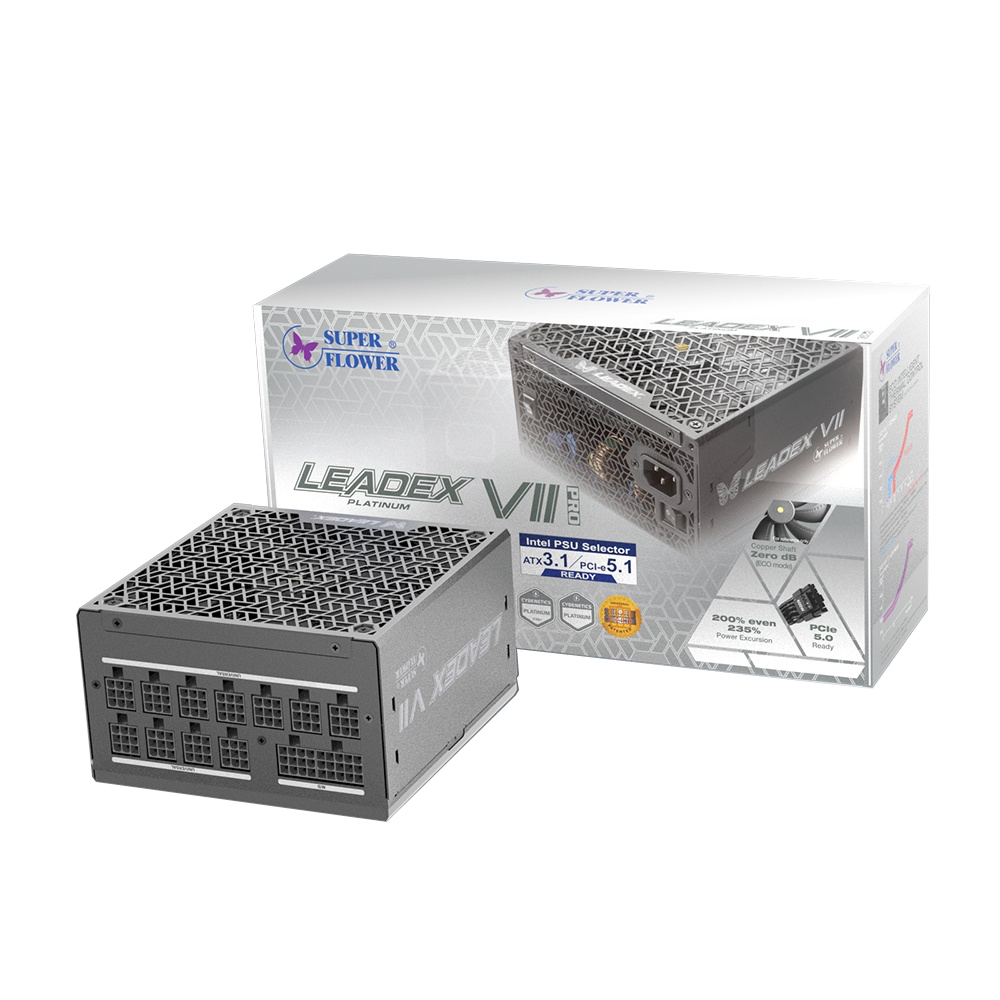 SuperFlower SF-850F14XP LEADEX VII PRO PLATINUM 블랙 ATX3.1_이미지
