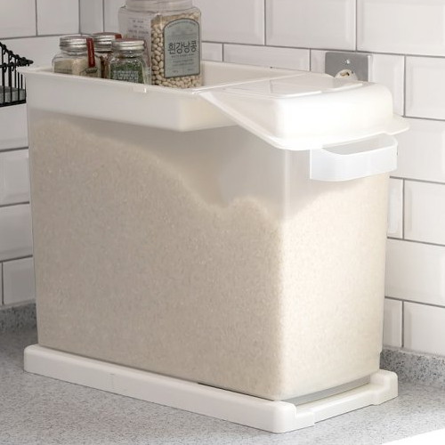 창신리빙 슬라이딩 쌀통 대 25kg_이미지