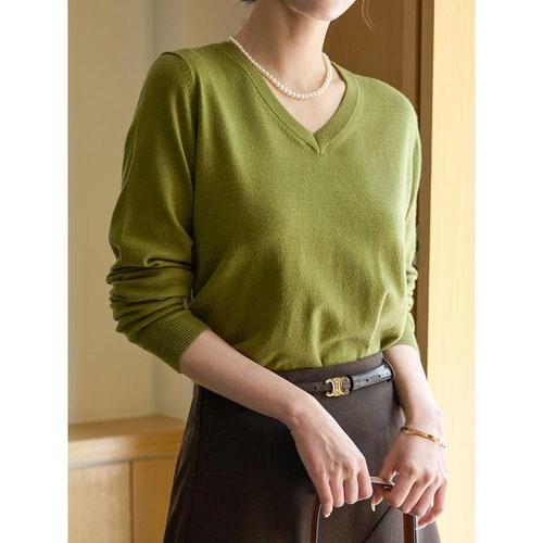 모리스커밍홈 베이직 캐시미어 이지핏 니트_M2508KN080C