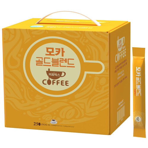 모카씨엔티 모카 골드블렌드 커피믹스 250T (1개)_이미지