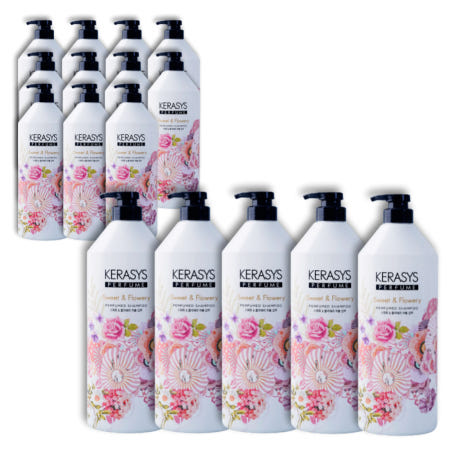 애경 케라시스 스위트&플라워리 퍼퓸 샴푸 1000ml (16개)