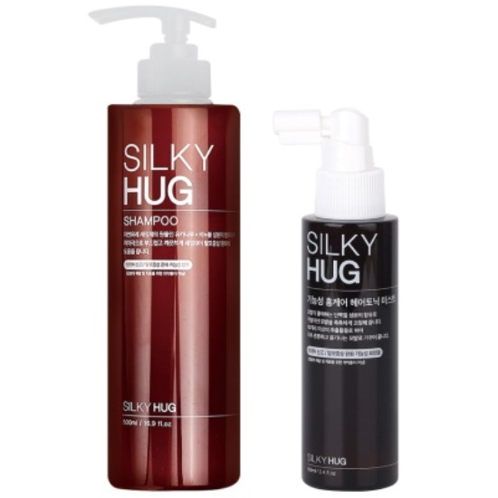 실키허그 홈케어 샴푸+헤어토닉 미스트 2종 세트