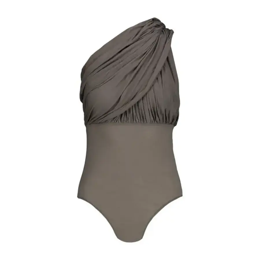 릭오웬스 여성 그레이 Lido 면 바디수트 RO01D2168 34 DUST_이미지